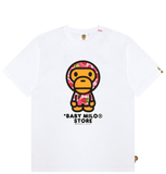  Áo Bape Baby Milo Regular Fit Tee 'White' 