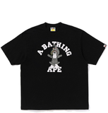  Áo Bape Baby Milo Shark Seijin College Tee 'Black' 