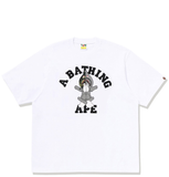  Áo Bape Baby Milo Shark Seijin College Tee 'White' 