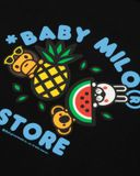  Áo Bape Baby Milo Slim Fit Tee 'Black' 