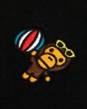  Áo Bape Baby Milo Slim Fit Tee 'Black' 