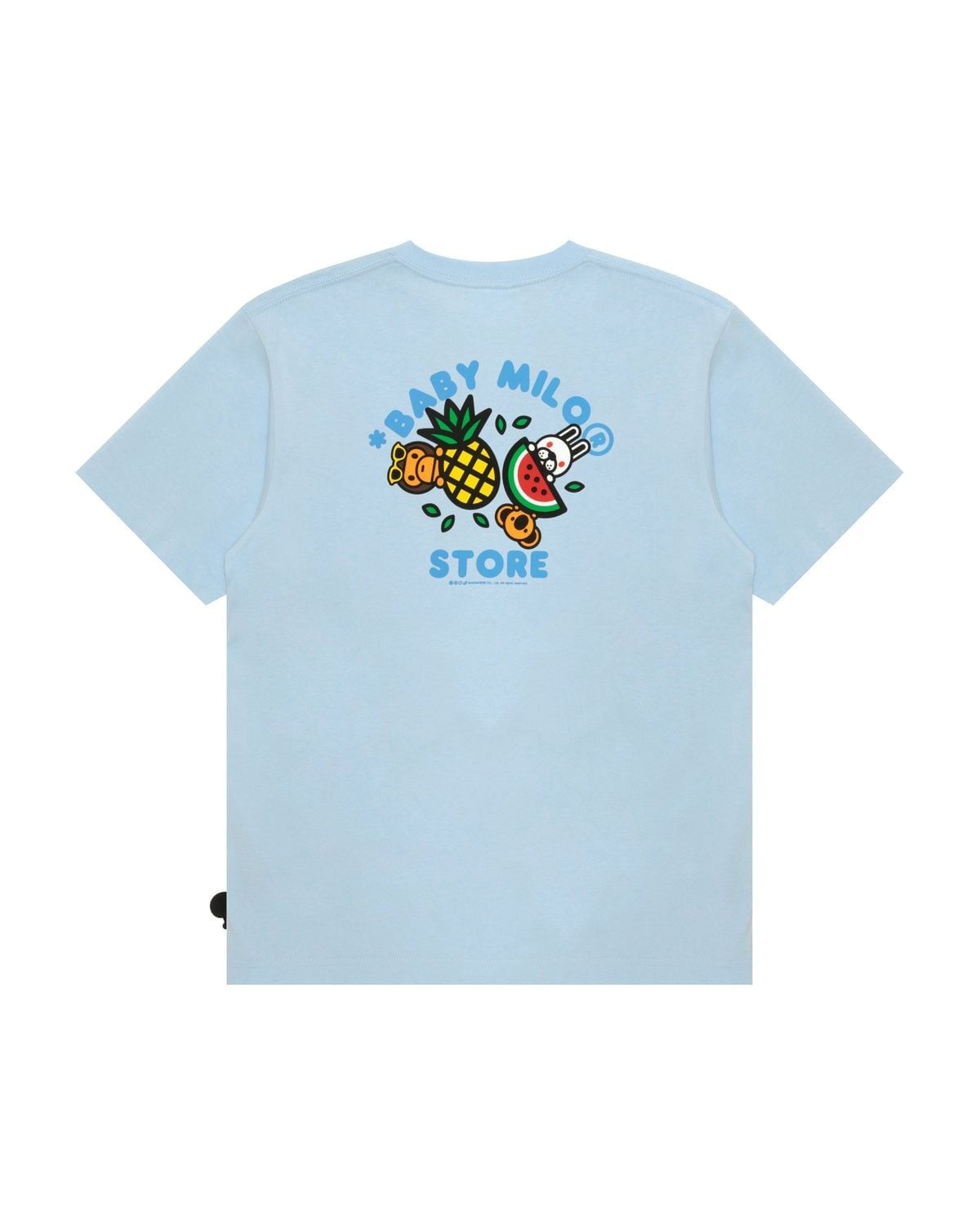  Áo Bape Baby Milo Slim Fit Tee 'Blue' 