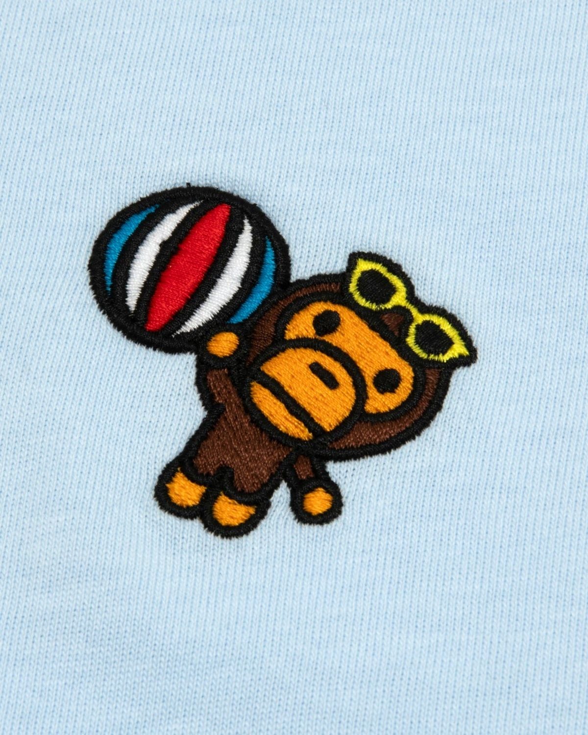  Áo Bape Baby Milo Slim Fit Tee 'Blue' 