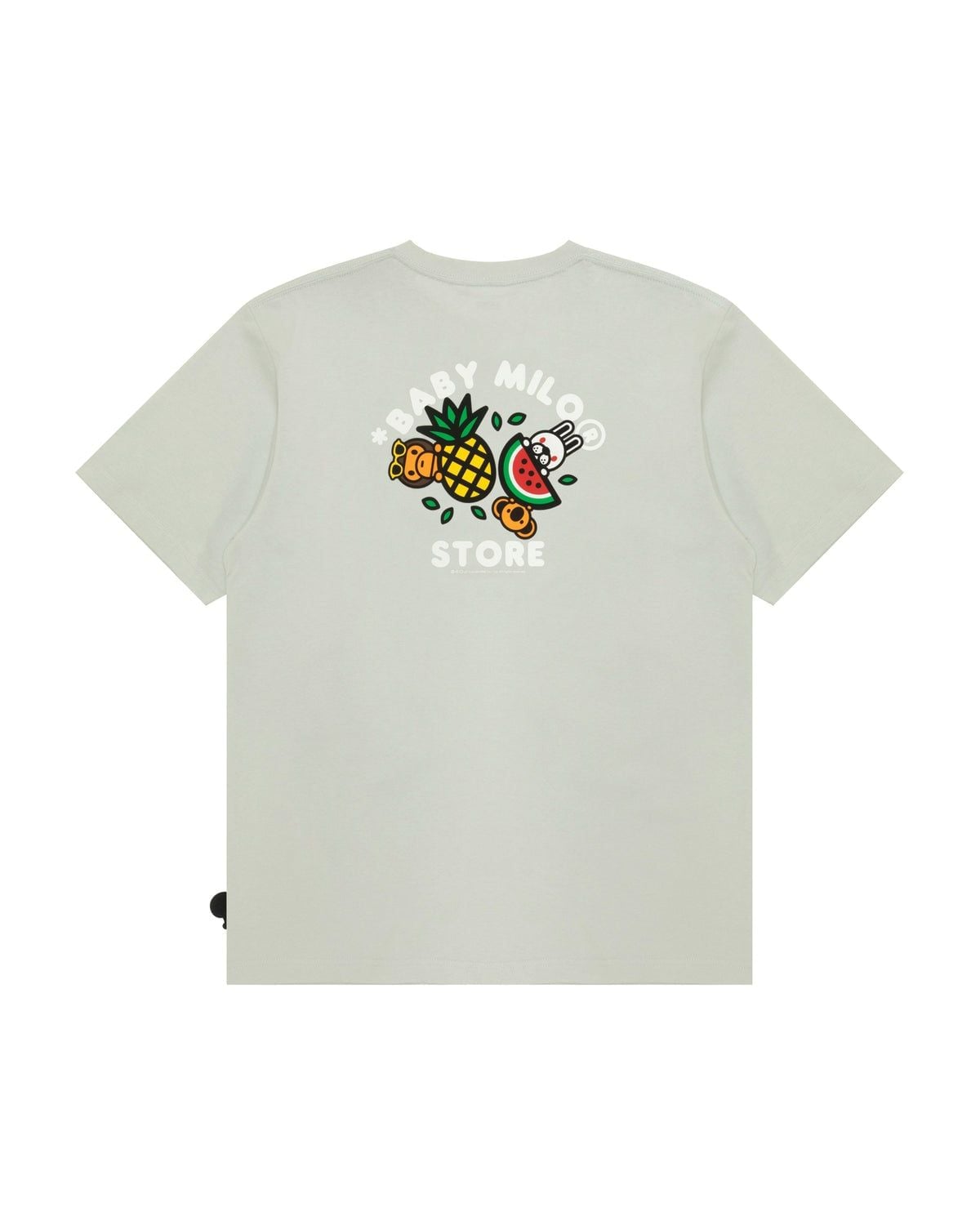  Áo Bape Baby Milo Slim Fit Tee 'Grey' 