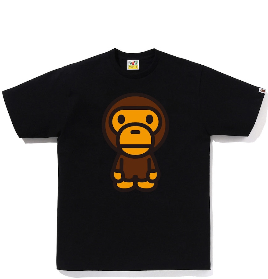  Áo Bape Big Baby Milo Tee 'Black' 