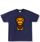  Áo Bape Big Baby Milo Tee 'Navy' 