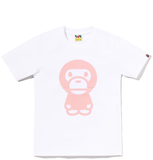 Áo Bape Color Boa Big Baby Milo Tee 'White' 