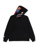  Áo Bape Color Camo Shark Pullover Hoodie 'Black' 