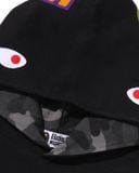  Áo Bape Color Camo Shark Pullover Hoodie 'Black' 