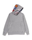 Áo Bape Color Camo Shark Pullover Hoodie 'Grey' 