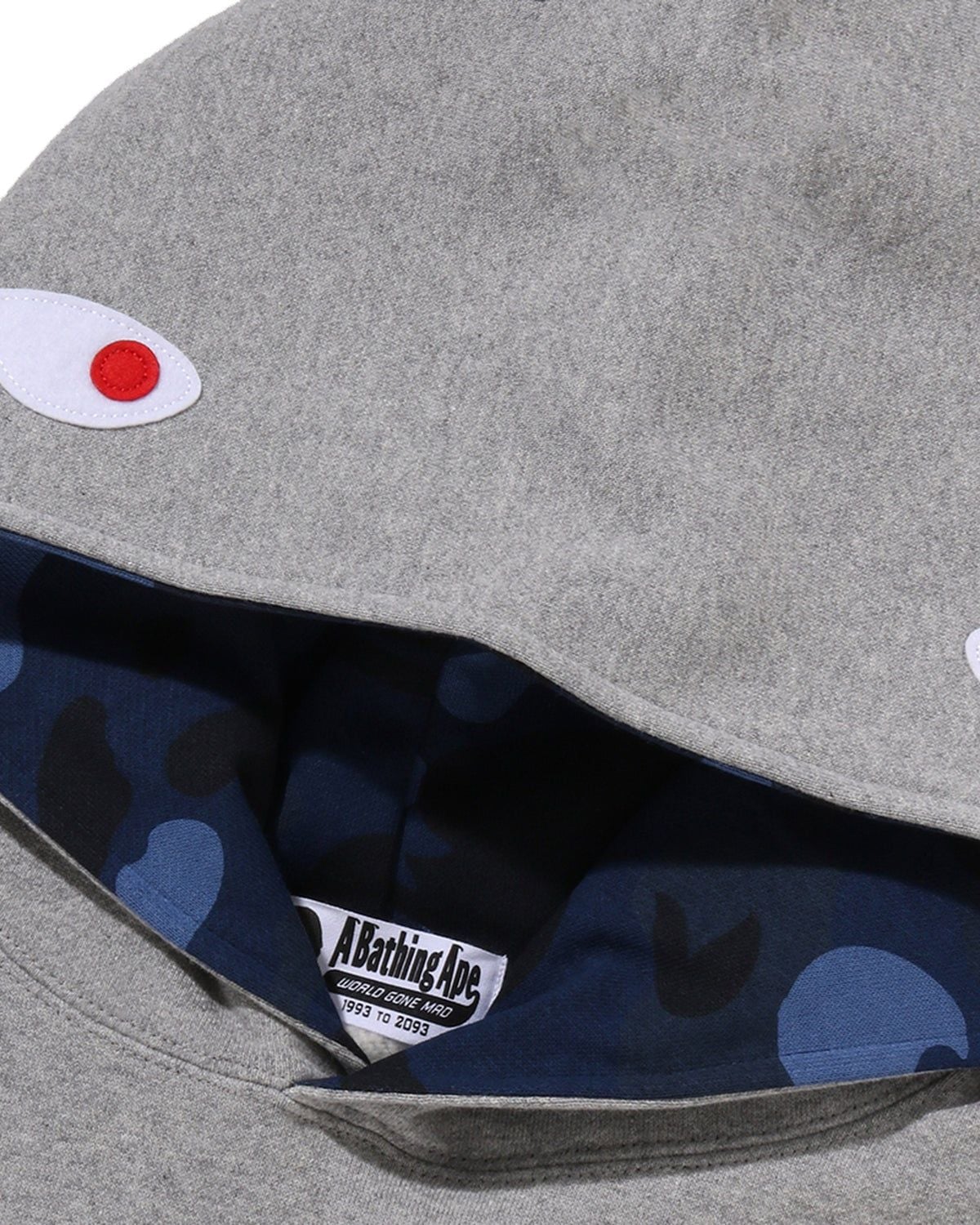  Áo Bape Color Camo Shark Pullover Hoodie 'Grey' 