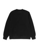  Áo Bape Heavy Washed Milo Crewneck Sweatshirt 'Black' 