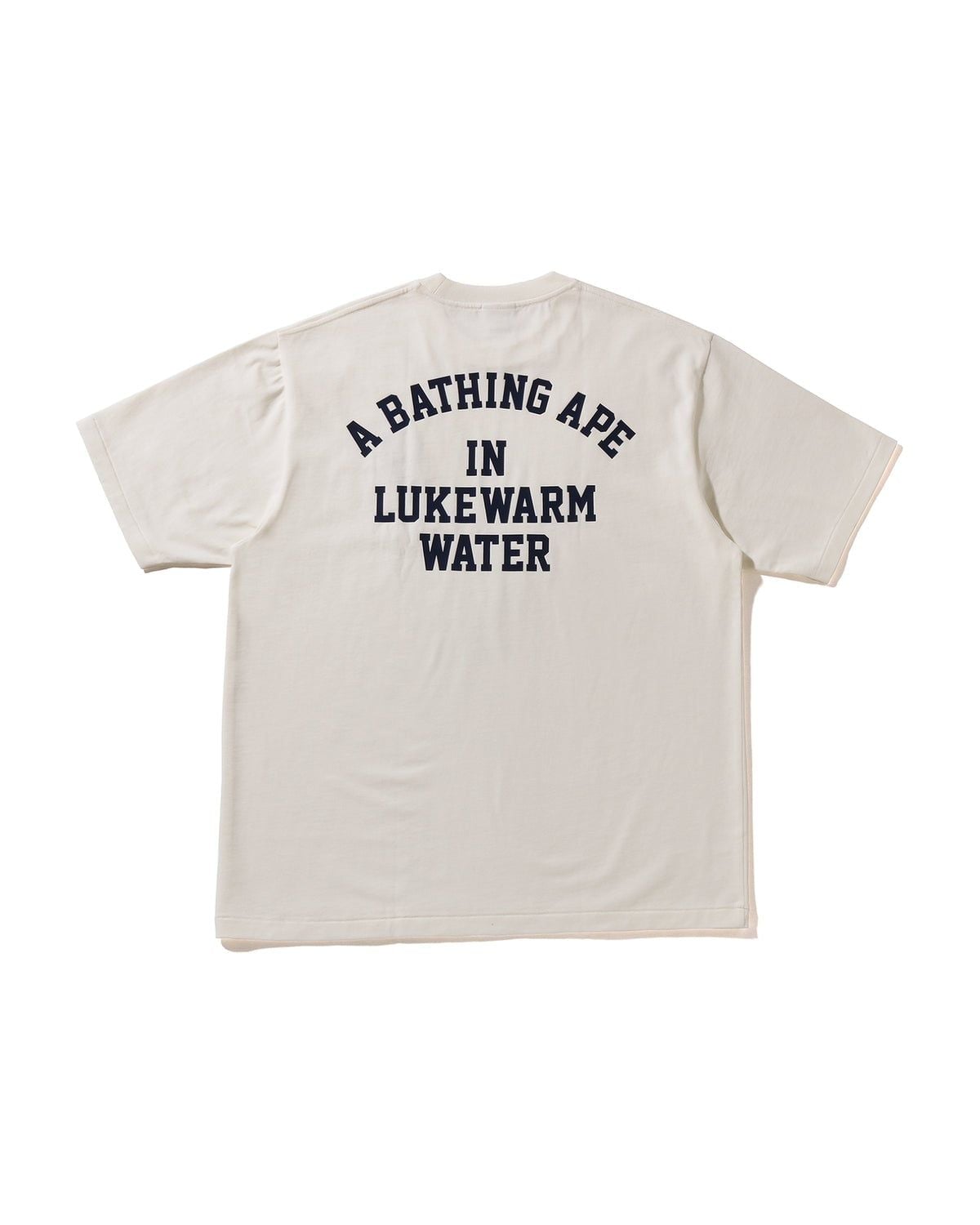 Áo Bape Lukewarm Water Logo Relaxed Fit Tee 