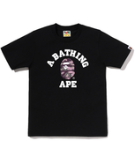  Áo Bape Tiger Camo College Tee 'Black' 