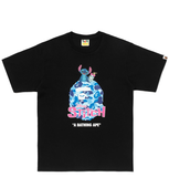  Áo Bape X Disney Stitch Abc Camo Ape Head Tee 'Black' 