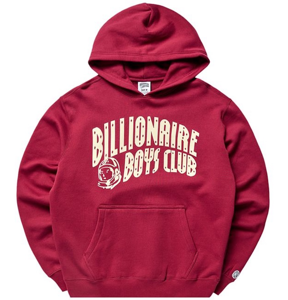  Áo Billionaire Boys Club Curve Hoodie 'Burgundy' 