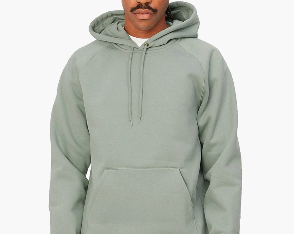  Áo Carhartt WIP Hooded Chase Sweat ‘Glassy Teal’ 