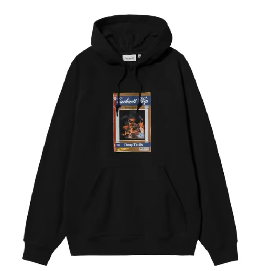  Áo Carhartt WIP Hooded Cheap Thrills ‘Black’ 