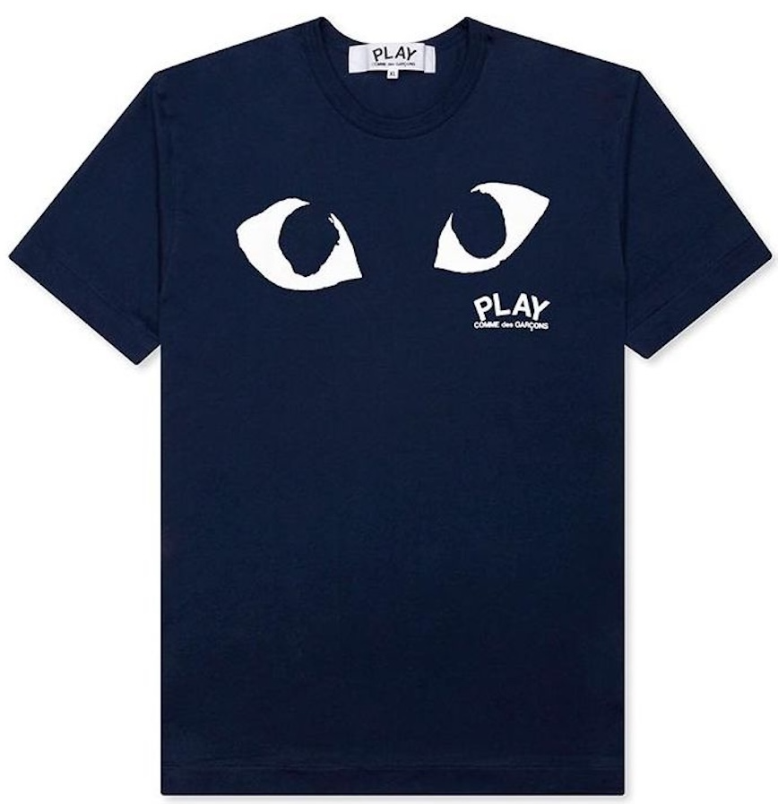  Áo CDG Play Eye Logo 'Navy' 