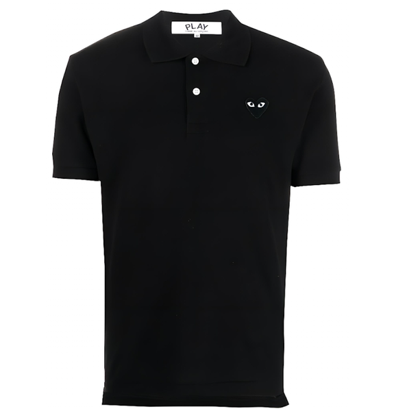  Áo CDG Play Polo Black Emblem 'Black' 