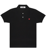  Áo CDG Play Polo Emblem 'Black' 