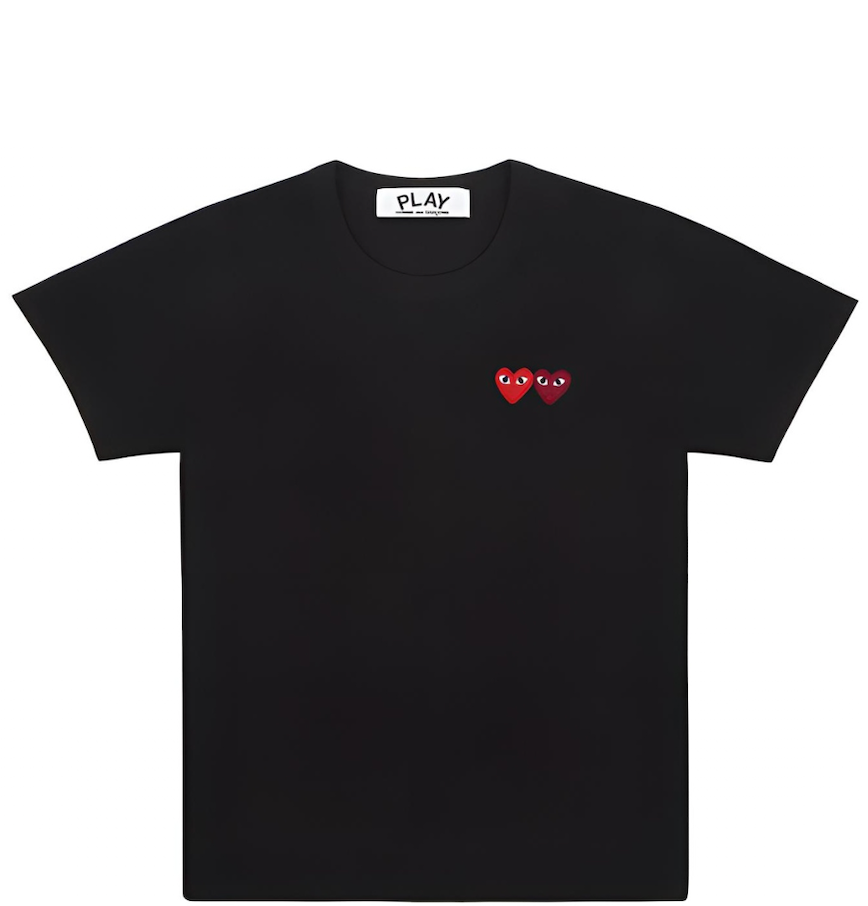  Áo CDG Play T-Shirt 'Black' 
