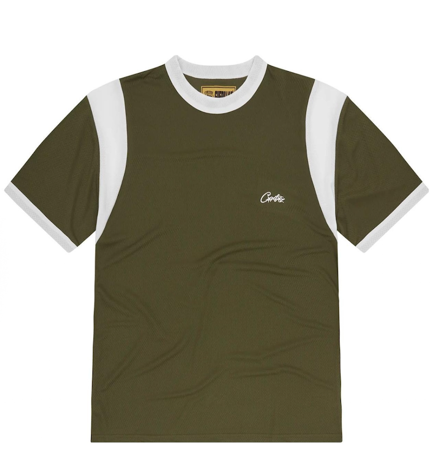  Áo Corteiz Short-Sleeved Soccer Jersey 'Green' 