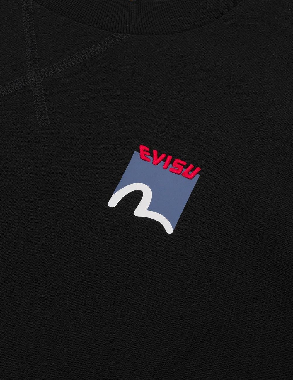  Áo Evisu Adventure Godhead Print T-shirt 'Black' 
