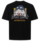  Áo Evisu Adventure Godhead Print T-shirt 'Black' 
