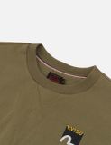  Áo Evisu Adventure Godhead Print T-shirt 'Khaki' 