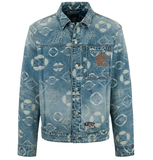  Áo Evisu Allover Kamon Jacquard Jacket 'Indigo' 