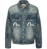  Áo Evisu Allover Pocket Seagull 'Indigo' 