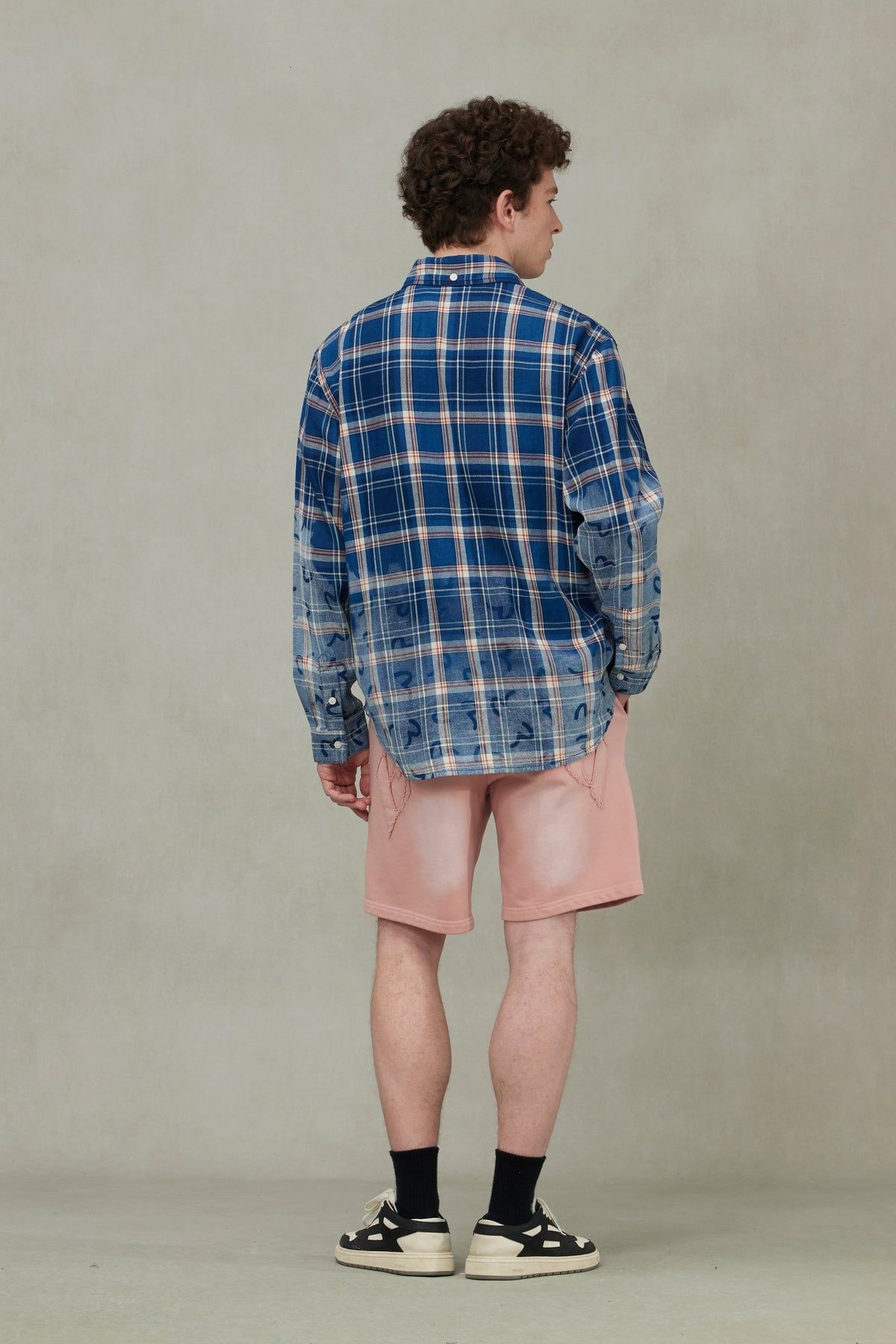  Áo Evisu Allover Seagull Print Shirt 'Blue' 