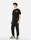  Áo Evisu Artistic Brush Daicock Print 'Black' 