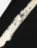  Áo Evisu Artistic Brush Daicock Print 'Black' 
