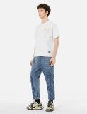  Áo Evisu Artistic Brush Daicock Print 'White' 