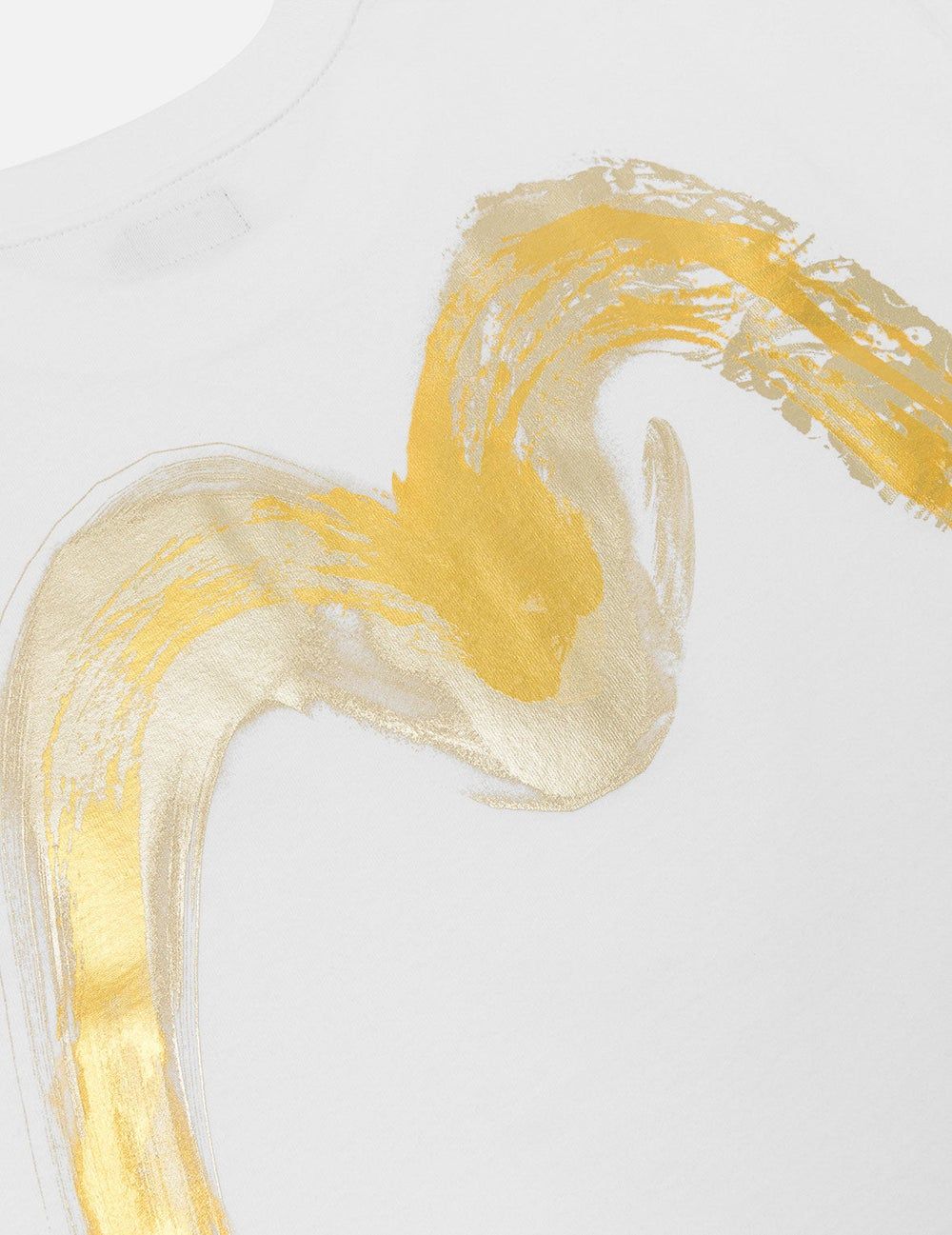 Áo Evisu Artistic Brush Daicock Print 'White' 