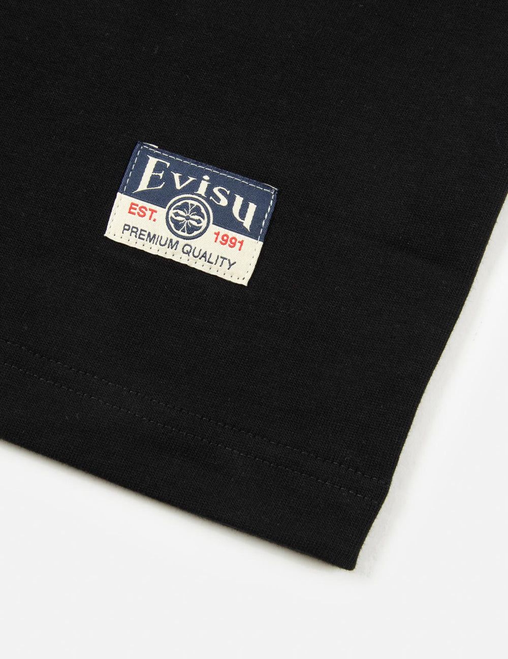  Áo Evisu Auspicious Cloud T-shirt 'Black' 