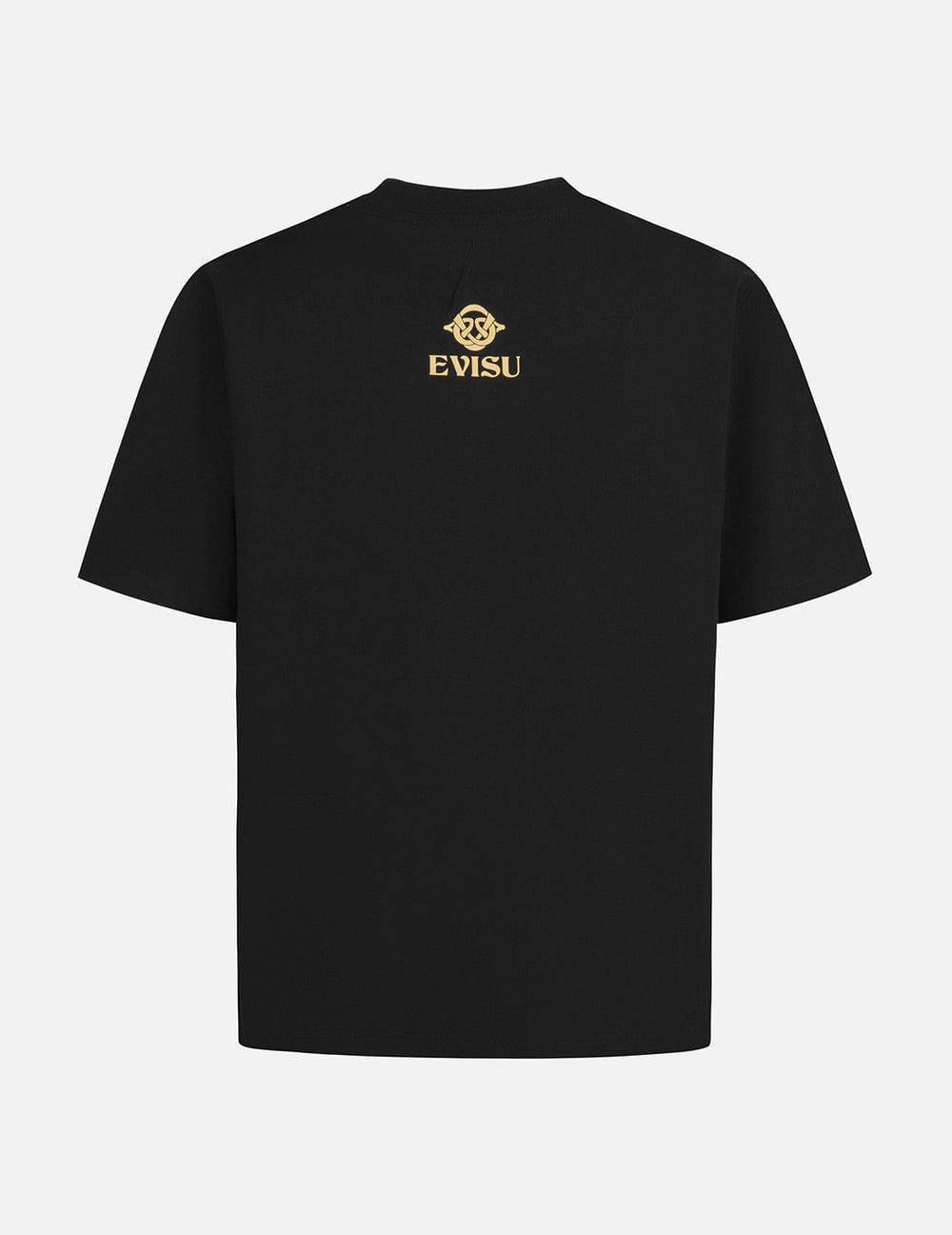  Áo Evisu Brocade Seagull Appliqué T-shirt 'Black' 
