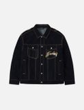  Áo Evisu Brushstroke Daicock Print 'Black' 