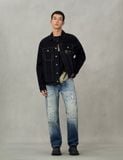 Áo Evisu Brushstroke Daicock Print 'Black' 