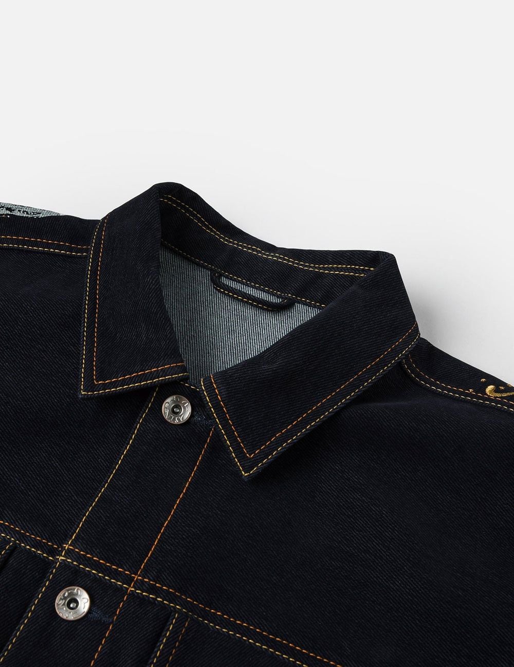  Áo Evisu Brushstroke Daicock Print 'Black' 
