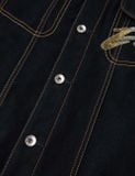  Áo Evisu Brushstroke Daicock Print 'Black' 