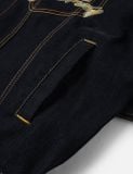  Áo Evisu Brushstroke Daicock Print 'Black' 