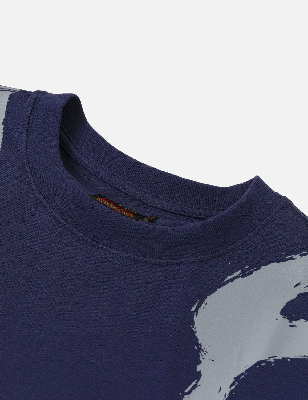  Áo Evisu Brushstroke Logo T-Shirt 'Navy' 