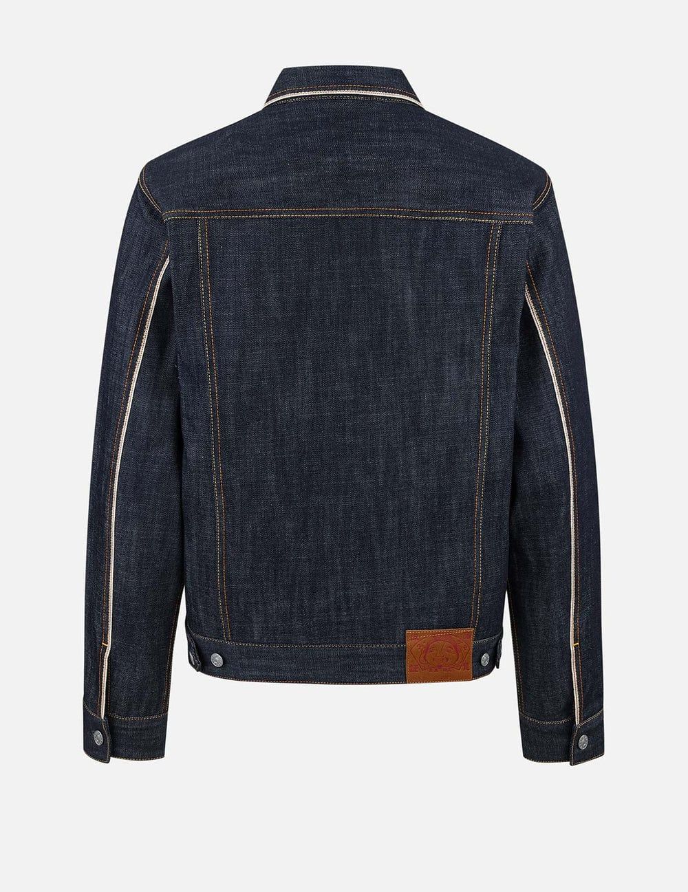  Áo Evisu Classic Regular Fit Jacket 'Indigo' 