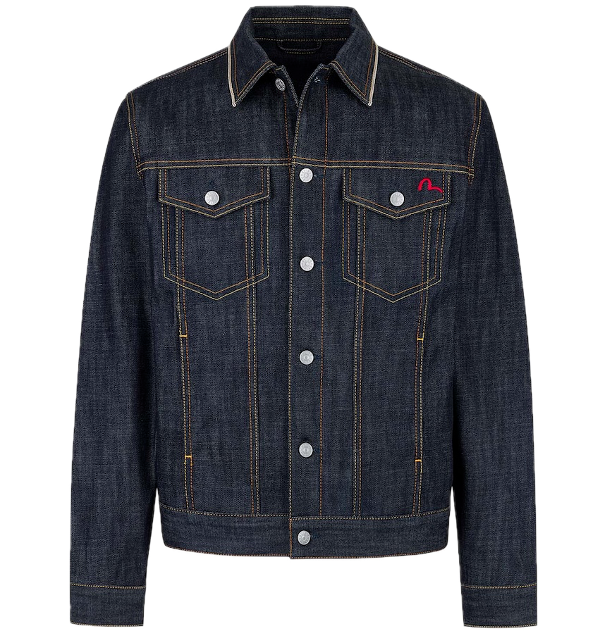  Áo Evisu Classic Regular Fit Jacket 'Indigo' 
