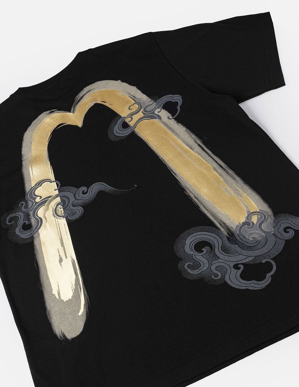 Áo Evisu Cloud Golden Daicock T-shirt 'Black' 