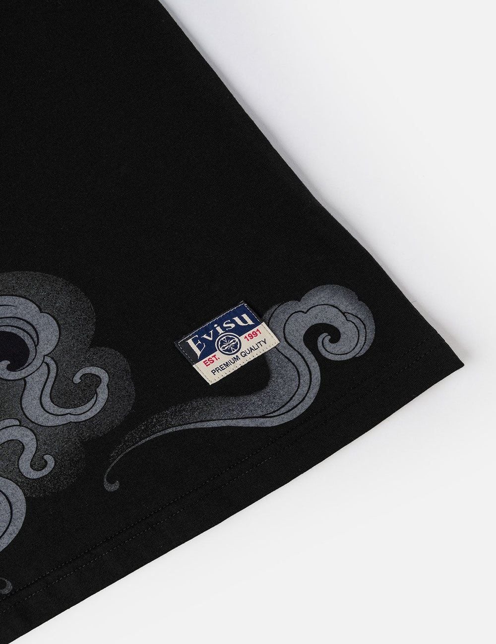  Áo Evisu Cloud Golden Daicock T-shirt 'Black' 