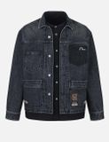  Áo Evisu Daicock and Seagull Print 'Black' 